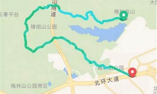 梅林绿道 徒步 路线,梅林公园徒步路线