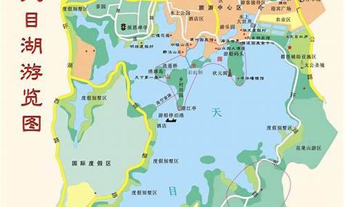 天目湖自驾游路线查询-天目湖自驾游路线查询图