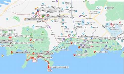 上海到青岛旅游路线_上海到青岛旅游路线图